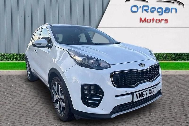 White Used 2017 Kia Sportage GT-Line SUV | £8,995 (Fair price) - Image 1/1