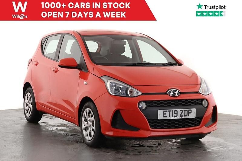 Red Used 2019 Hyundai i10 SE Hatchback | £7,499 (Good price) - Image 1/4