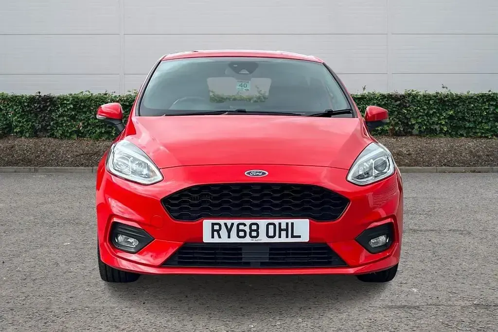 Used Ford Fiesta ST-Line 101 HP (74 kW) 2019 Red Hatchback