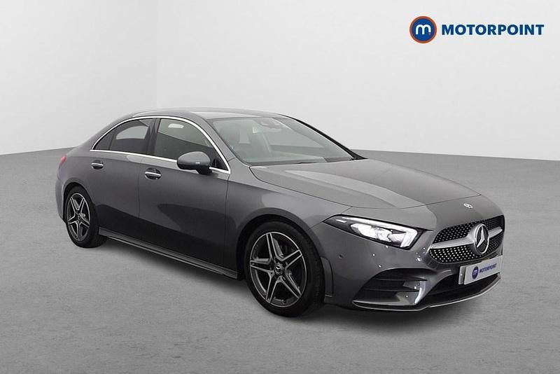 Used Mercedes A200 AMG Line Premium 163 HP (119 kW) 2019 Grey Sedan