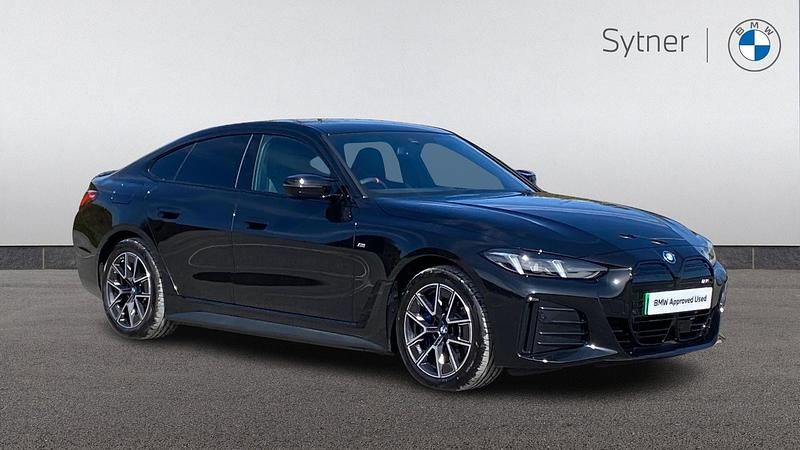 Black Used 2025 BMW i4 Comfort Edition Sedan | £45,000 (Good price) - Image 1/4
