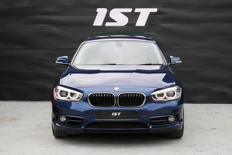 Used BMW 118 Sport Line 2018 Blue Hatchback