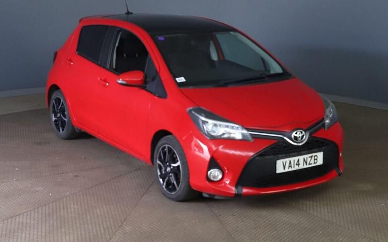 Red Used 2014 Toyota Yaris Sport Hatchback | £7,250 (Fair price) - Image 1/4