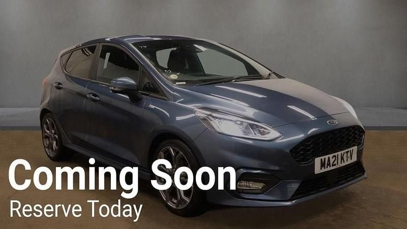 Used Ford Fiesta ST-Line 2021 Blue Hatchback