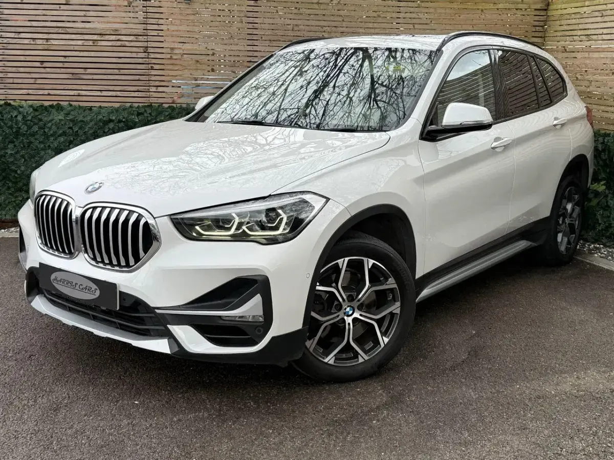 Used BMW X1 Sport Line 192 HP (141 kW) 2021 White SUV