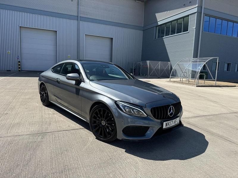 Grey Used 2017 Mercedes C250 AMG Line Premium Coupe | £16,850 (Fair price) - Image 1/4