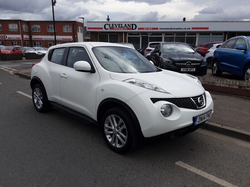 White Used 2014 Nissan Juke Acenta SUV | £5,500 (Fair price) - Image 1/4