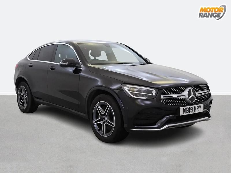 Black Used 2019 Mercedes GLC220 AMG line Coupe | £24,695 (Fair price) - Image 1/4