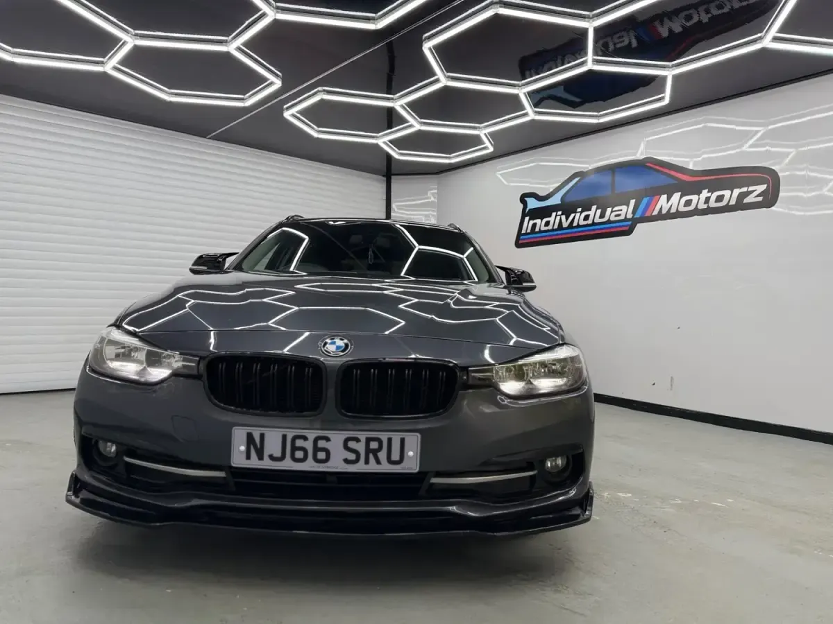Begagnad BMW 320 Efficient Dynamics 2016 Grå Kombi