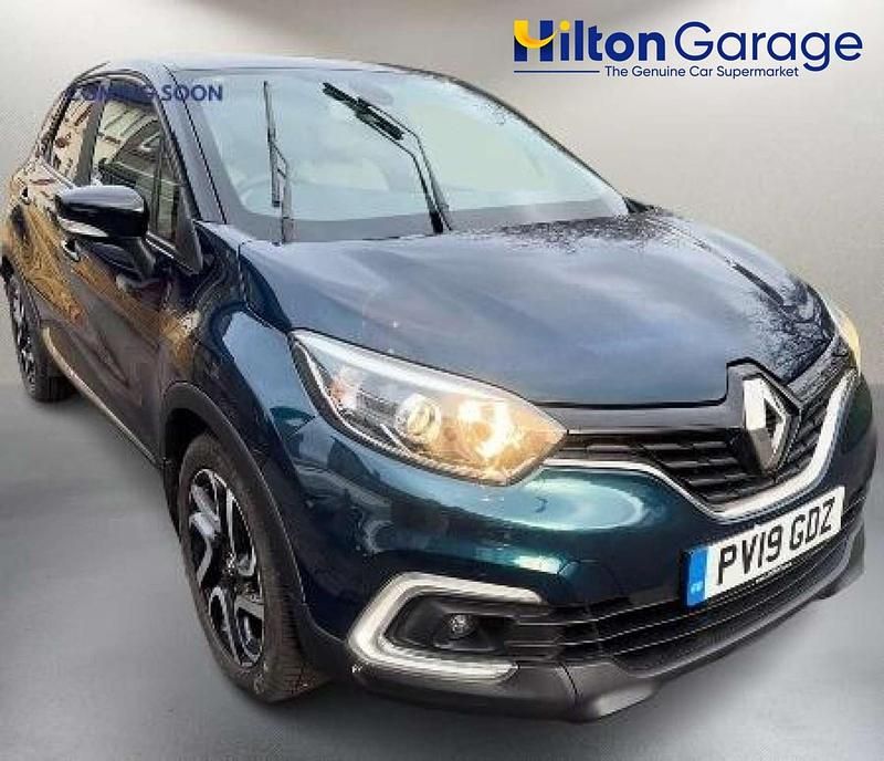 Used Renault Captur Iconic 115 HP (84 kW) 2019 Blue and black SUV