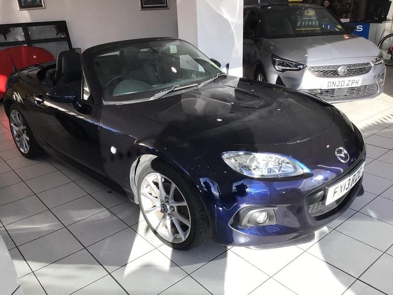 Blue Used 2013 Mazda MX5 Inclusive Cabriolet | £5,995 (Good price) - Image 1/1