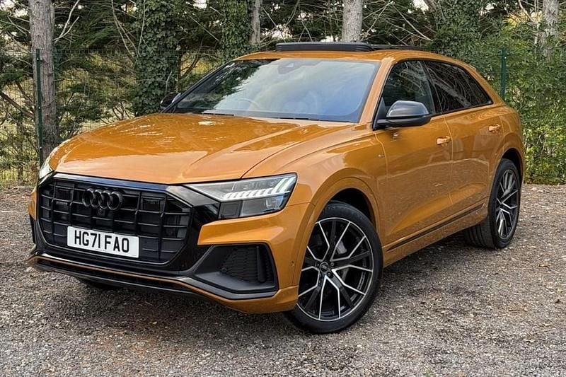 Orange Used 2022 Audi Q8 Comfort SUV | £44,489 (Fair price) - Image 1/1