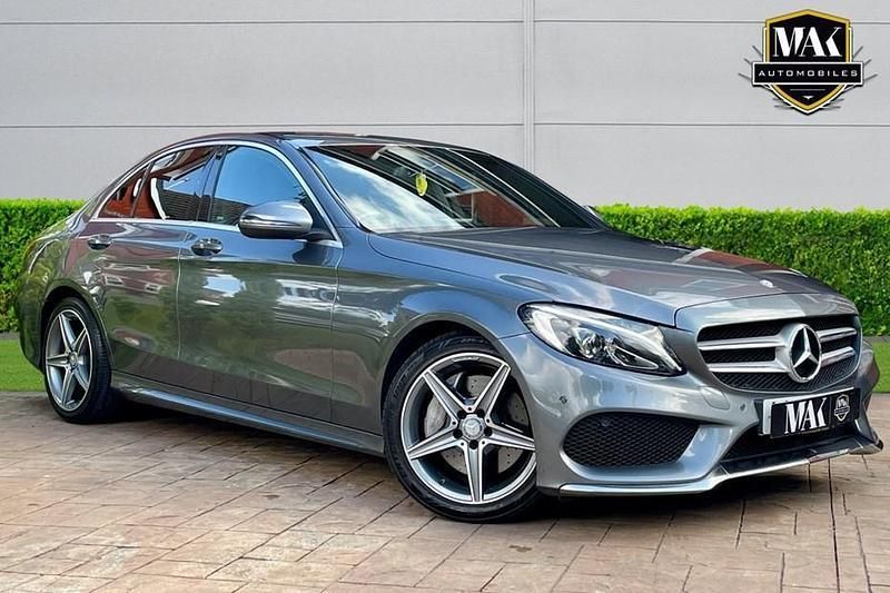 Grey Used 2016 Mercedes C250 AMG line Sedan | £11,990 (Good price) - Image 1/1