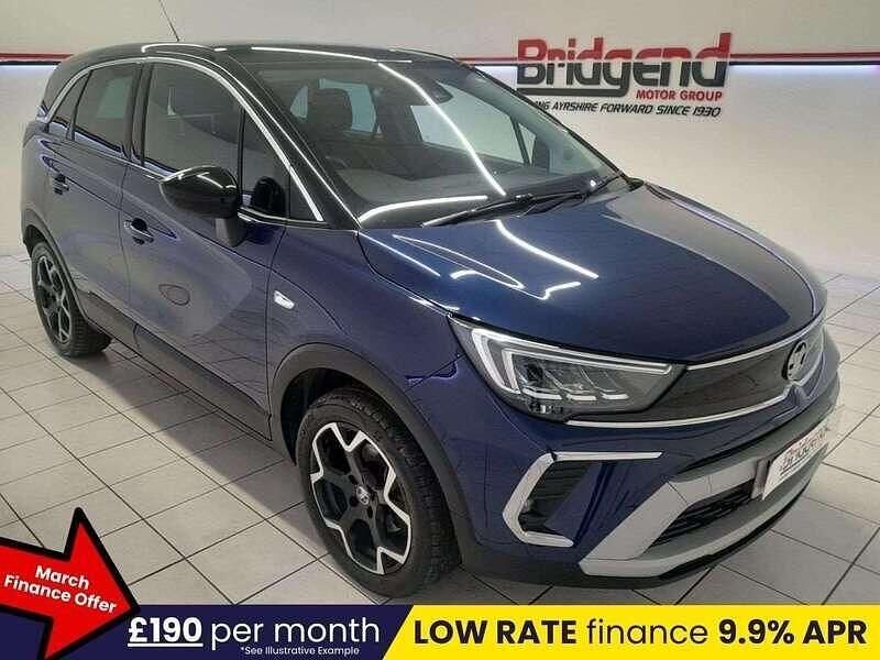 Used Vauxhall Crossland Edition 2022 Blue SUV