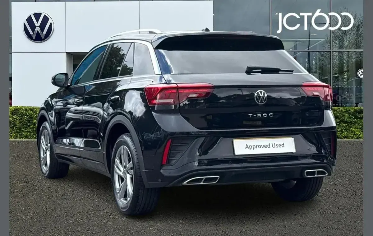 Used VW T-Roc R-line 150 HP (110 kW) 2025 Black SUV