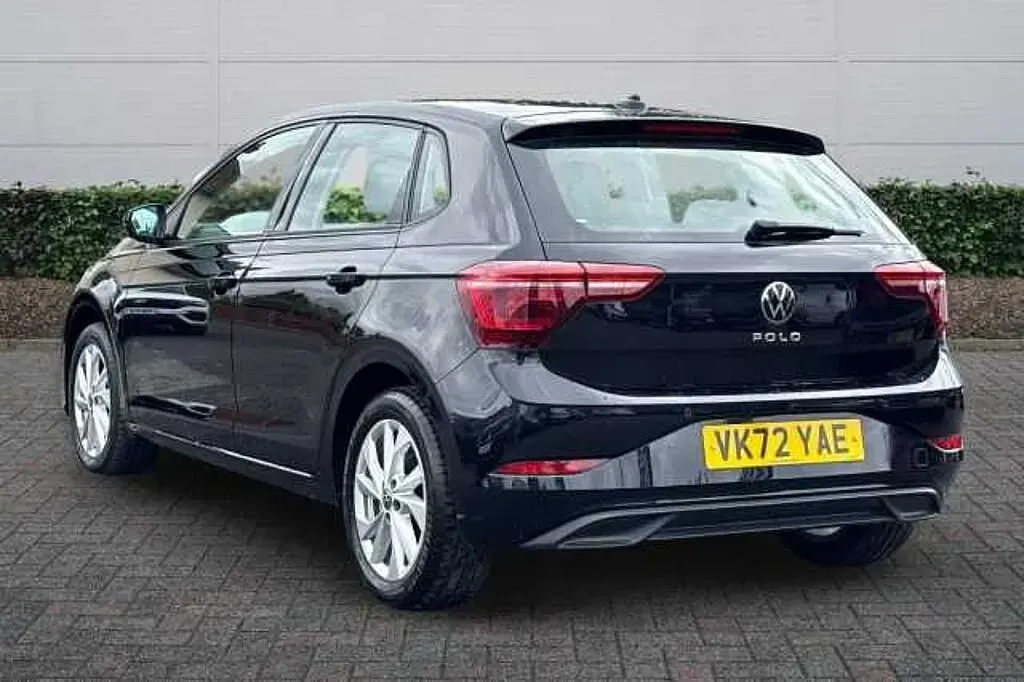 Used VW Polo Style 95 HP (69 kW) 2022 Black Hatchback