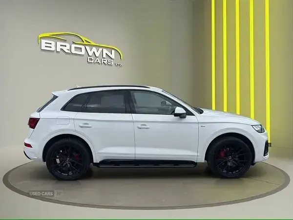 Used Audi Q5 S-Line 204 HP (150 kW) 2022 White SUV