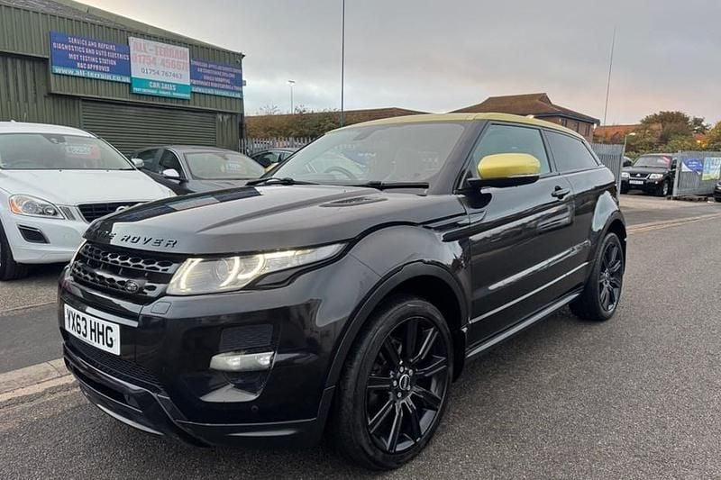 Black Used 2013 Land Rover Range Rover evoque Coupe | £8,995 (Fair price) - Image 1/1
