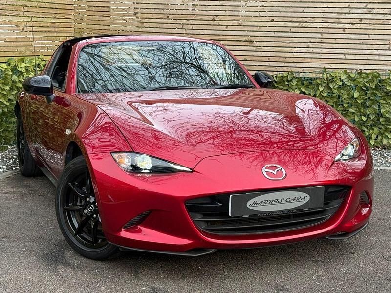 Used Mazda MX5 132 HP (97 kW) 2018 Red Cabriolet
