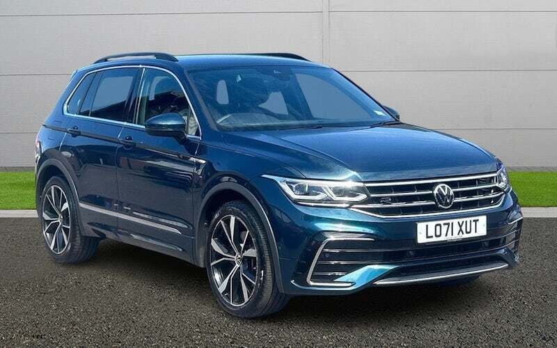 Blue Used 2022 VW Tiguan R-line SUV | £26,999 (Good price) - Image 1/4