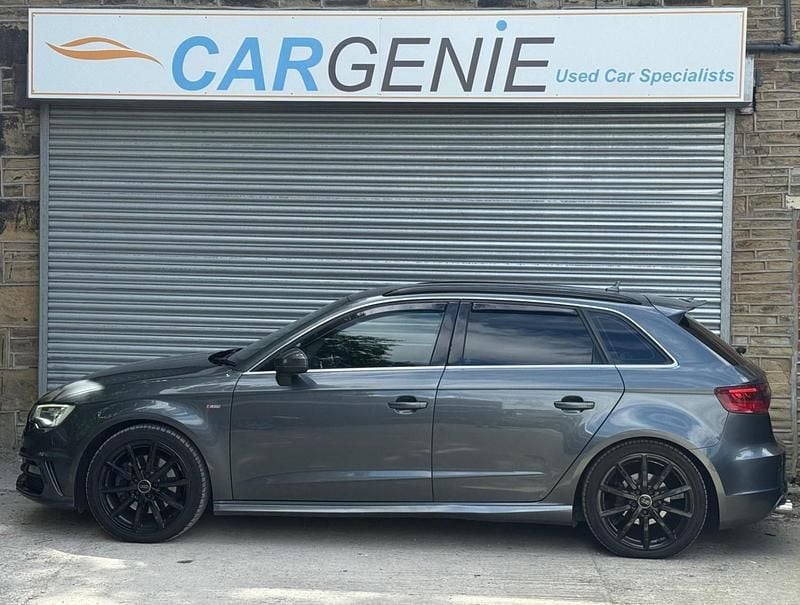 Grey Used 2013 Audi A3 Sportback S-Line Hatchback | £8,495 (Fair price) - Image 1/1