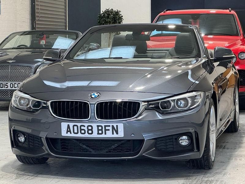 Used BMW 420 M Sport 184 HP (135 kW) 2018 Grey Cabriolet
