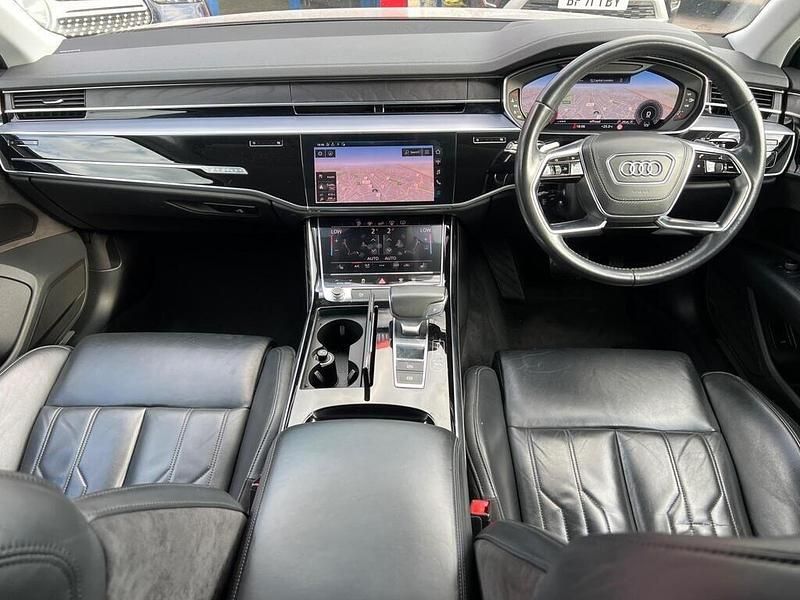 Used Audi A8 2018 Silver Sedan