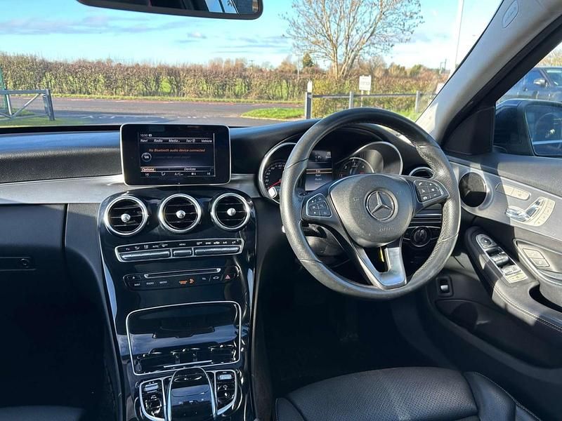 Used Mercedes C200 Premium 2017 Blue Estate