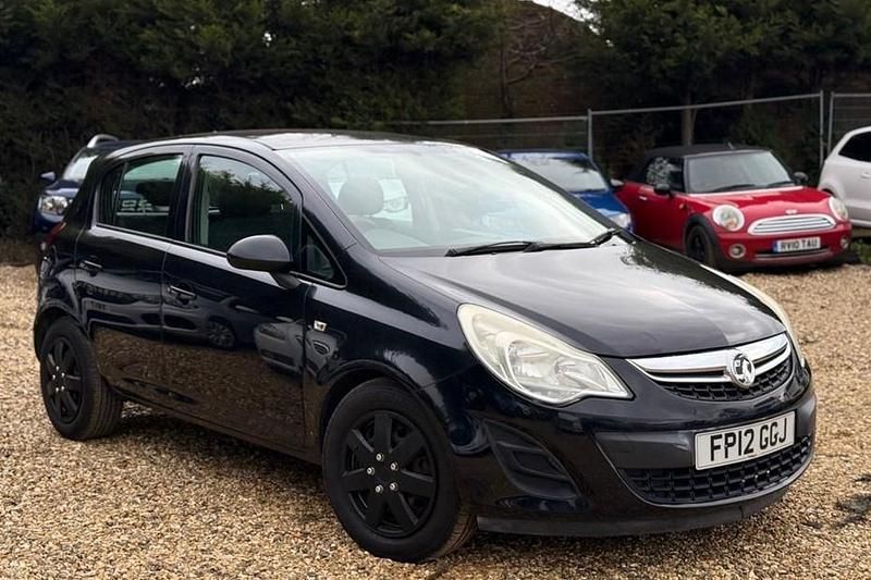 Used Vauxhall Corsa 2012 Black Hatchback