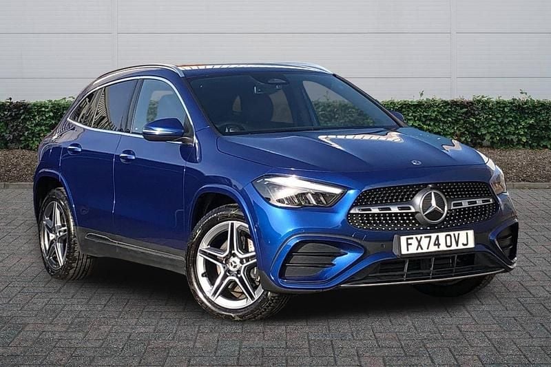 Used Mercedes GLA200 AMG Line Premium 163 HP (119 kW) 2024 Spectral blue metallic SUV