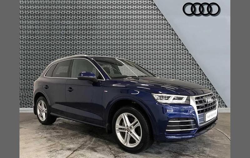 Used Audi Q5 S-Line 187 HP (137 kW) 2019 Blue SUV