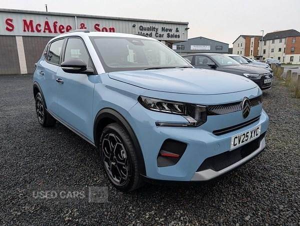 New Citroën C3 PureTech 101 HP (74 kW) 2025 Blue SUV