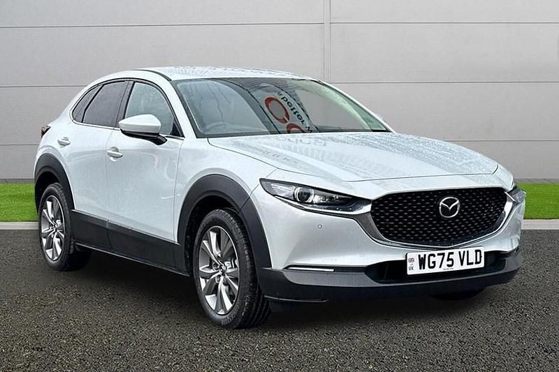 White New 2025 Mazda CX-30 Exclusive-Line SUV | £24,999 (Good price) - Image 1/1
