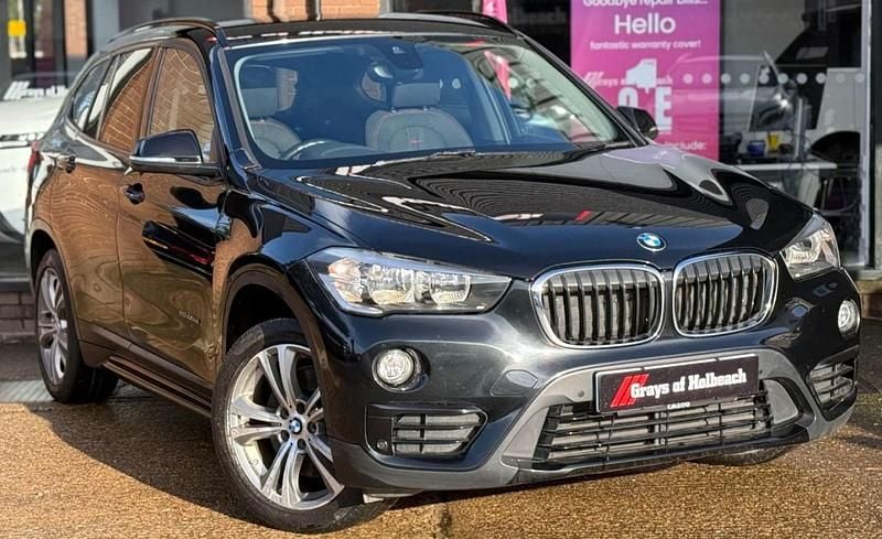 Used BMW X1 Sport Line 190 HP (139 kW) 2018 Black SUV