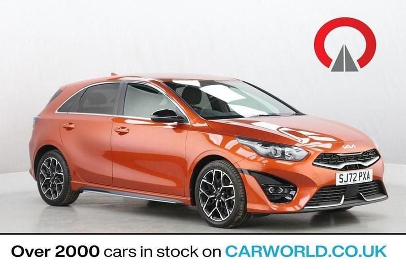 Used Kia Ceed GT-Line 158 HP (116 kW) 2022 Orange Hatchback