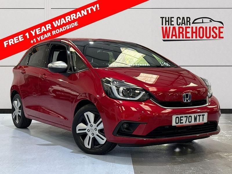 Red Used 2021 Honda Jazz Hybrid Hatchback | £15,499 (Fair price) - Image 1/4