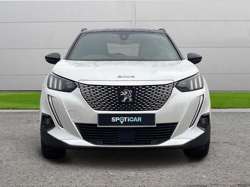 Used Peugeot e-2008 GT-line 98 kW (134 HP) 2021 White SUV