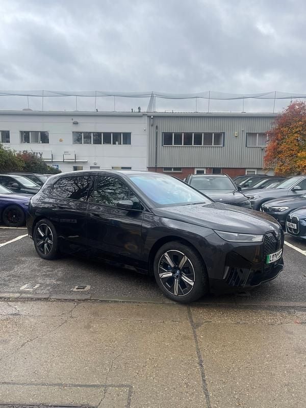 Grey New 2025 BMW iX M Sport SUV | £44,600 (Expensive) - Image 1/4