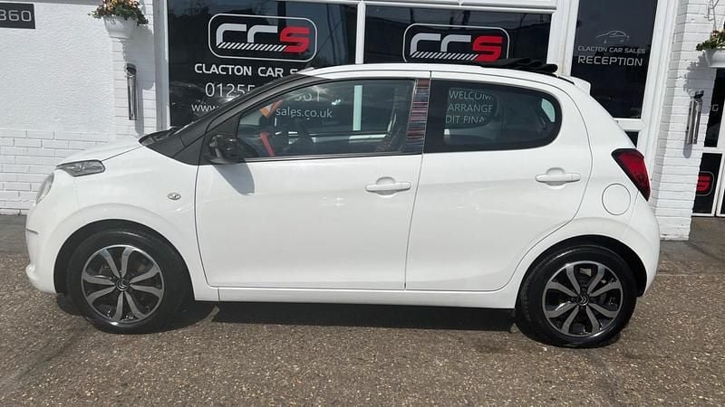 Used Citroën C1 Feel 68 HP (50 kW) 2015 White Hatchback