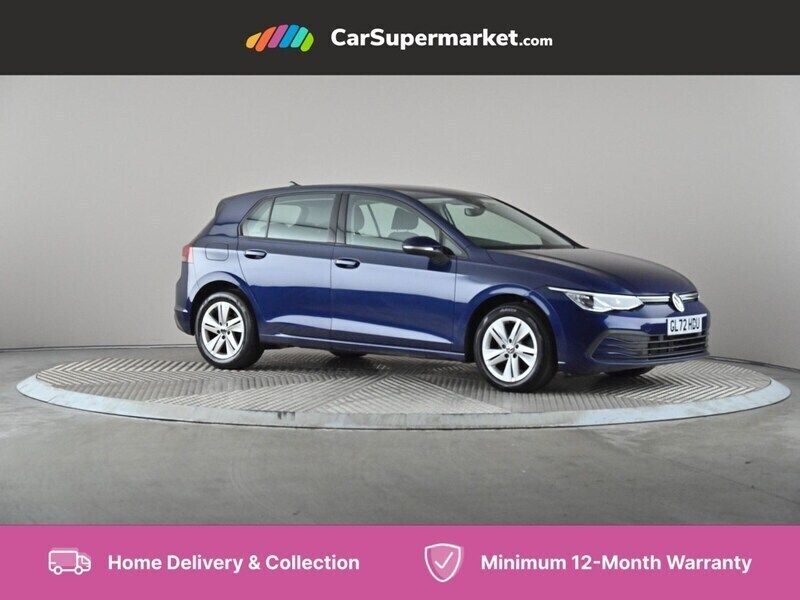 Blue Used 2022 VW Golf VIII Life Hatchback | £14,797 (Super price) - Image 1/4