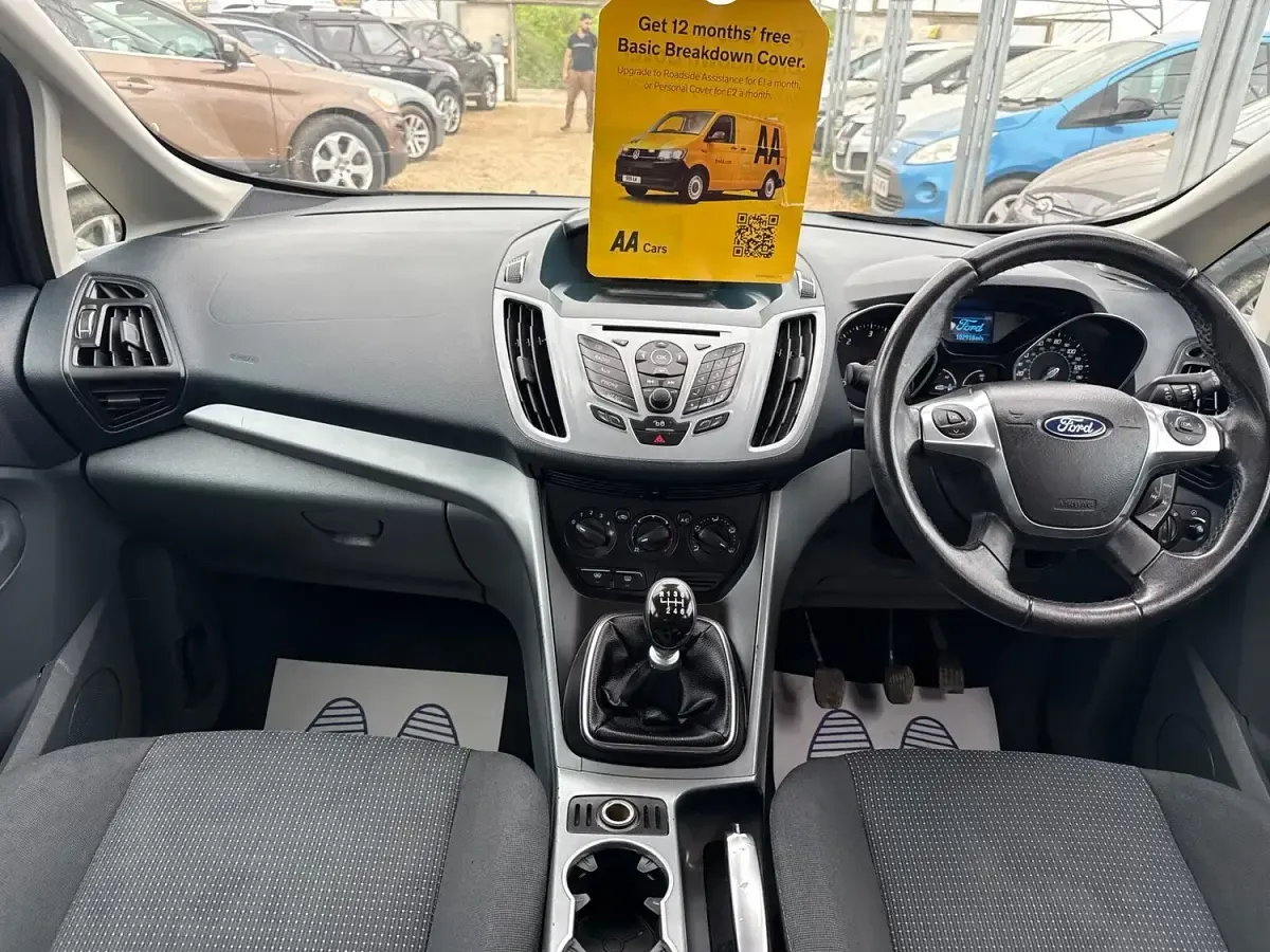 Used Ford C-MAX Zetec 115 HP (84 kW) 2012 Black MPV