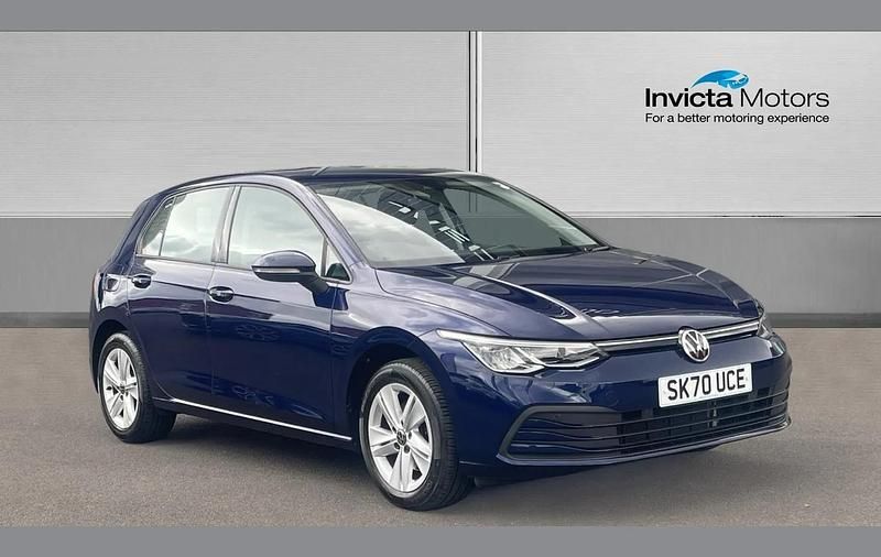 Blue Used 2020 VW Golf VIII Life Hatchback | £14,051 (Fair price) - Image 1/4