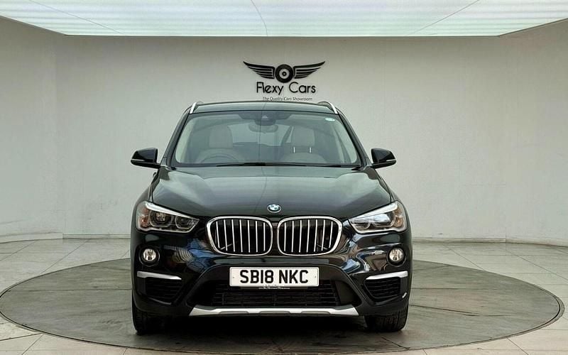 Black Used 2018 BMW X1 xLine SUV | £12,689 (Fair price) - Image 1/4