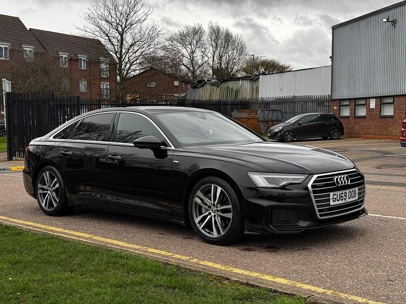 Used Audi A6 S-Line 2019 Black Sedan