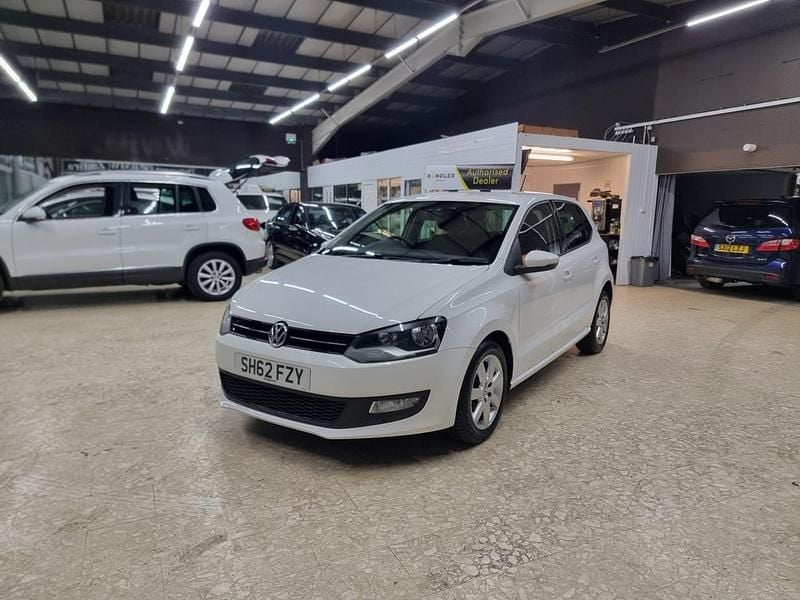 White Used 2012 VW Polo Match Hatchback | £6,491 (Good price) - Image 1/4
