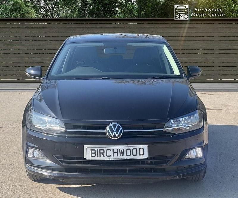 Used VW Polo Match 95 HP (69 kW) 2021 Black Hatchback