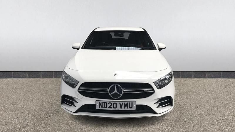 Used Mercedes A35 AMG Executive 306 HP (225 kW) 2020 White Hatchback