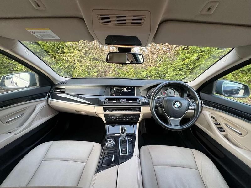 Used BMW 520 Impressive 184 HP (135 kW) 2013 Blue Sedan