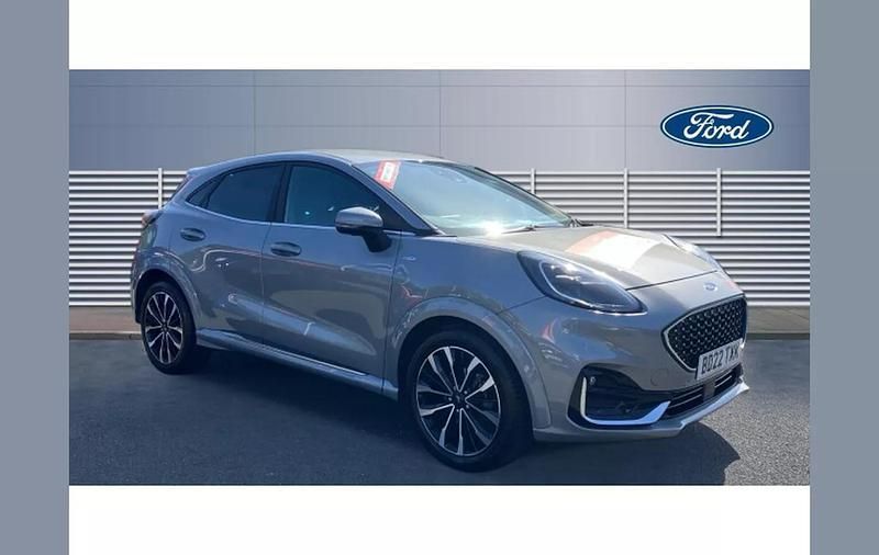 Silver Used 2022 Ford Puma ST-Line SUV | £17,293 (Fair price) - Image 1/4