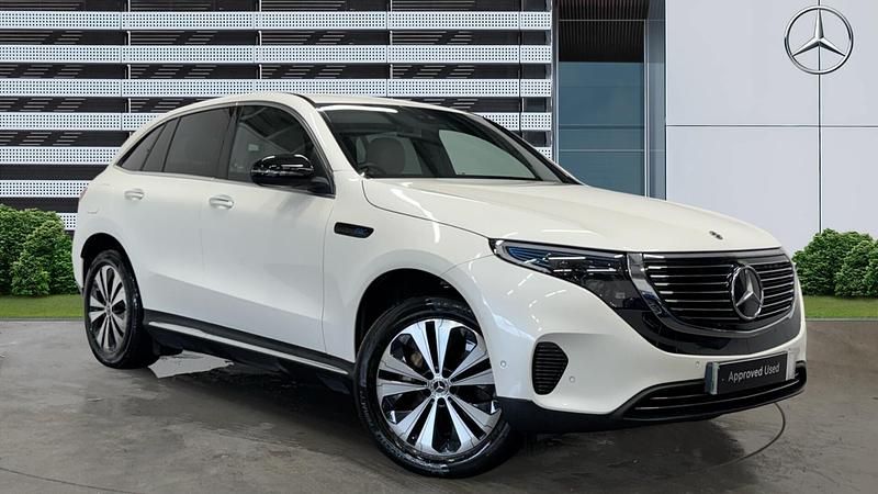White Used 2021 Mercedes EQC400 SUV | £20,982 (Super price) - Image 1/3